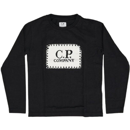 T-shirt Bambino C.P. Company - T-Shirts - Long Sleeve - Nero