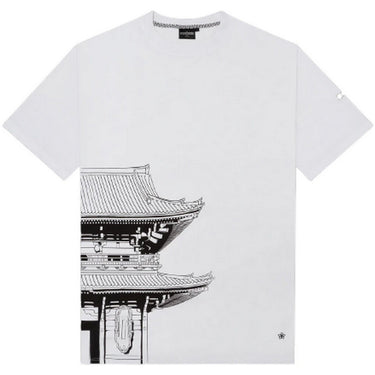T-shirt Uomo Dolly Noire - Bench Tokyo Over Kimono Tee White - Bianco