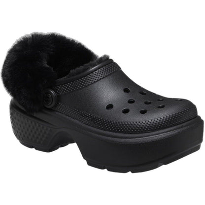 Zoccoli e sabot Donna Crocs - Stomp Lined Clog - Nero