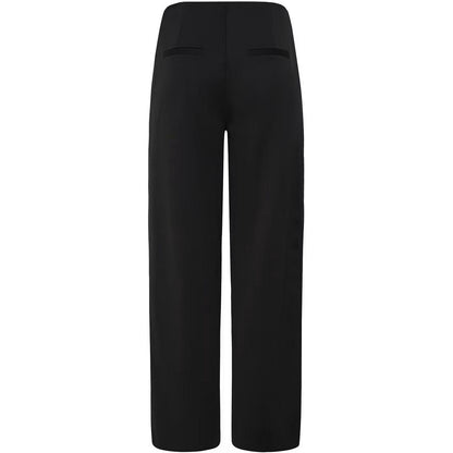 Pantaloni Donna Ichi - Ihkate Wide Pa2 - Nero
