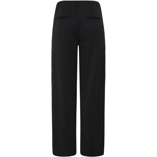 Pantaloni Donna Ichi - Ihkate Wide Pa2 - Nero