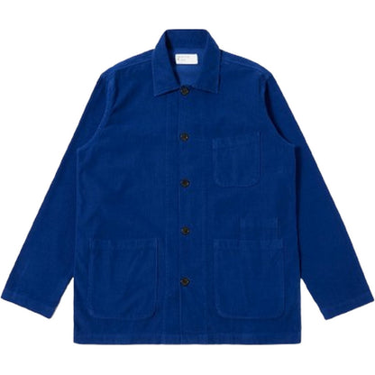 Camicie casual Uomo Universal Works - Bakers Overshirt - Blu