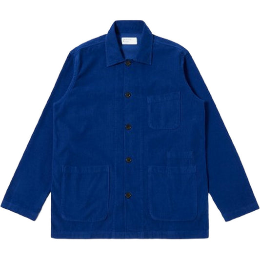 Camicie casual Uomo Universal Works - Bakers Overshirt - Blu