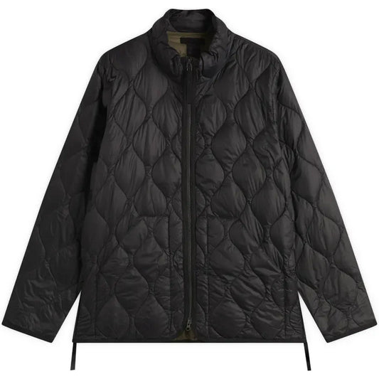 Piumini Unisex Taion - Military Hi Neck W-Zip Down Jkt - Nero