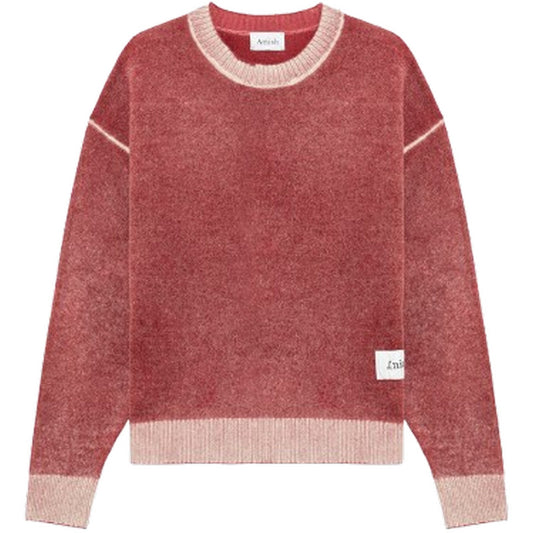 Maglioni Unisex Amish - Crew neck - Bordeaux