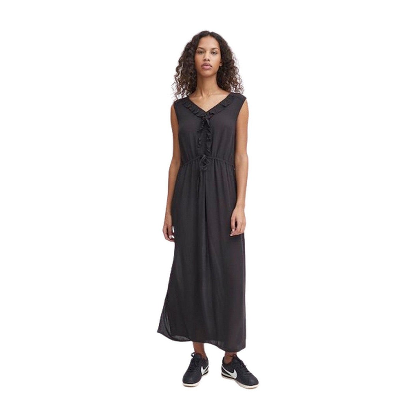 Vestiti casual Donna Ichi - Ihmarrakech So Dr14 - Nero