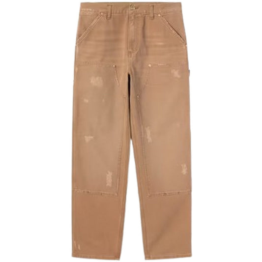 Pantaloni Uomo Carhartt Wip - Double Knee Pant - Marrone