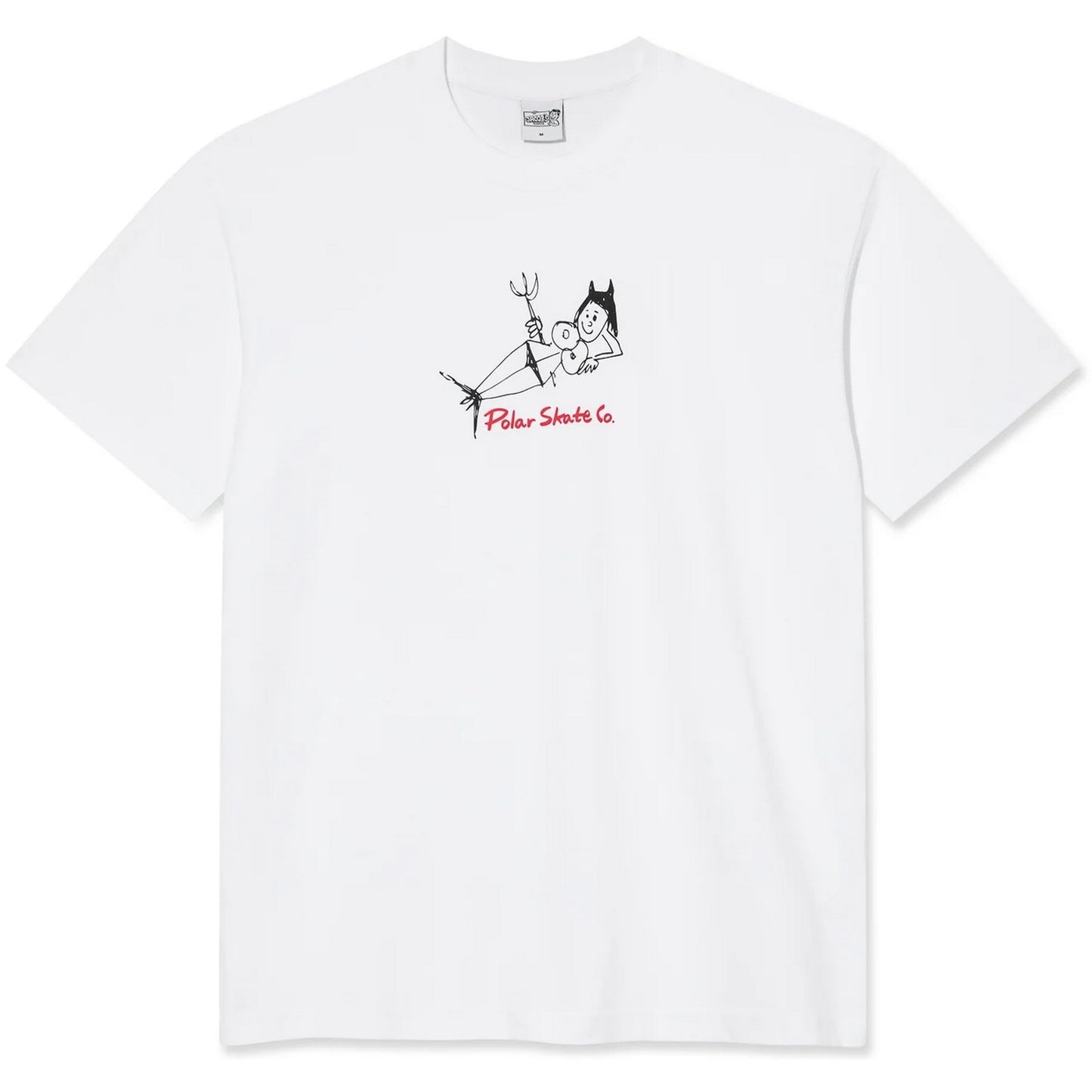 T-shirt Uomo Polar - Tee Devil Woman - Bianco