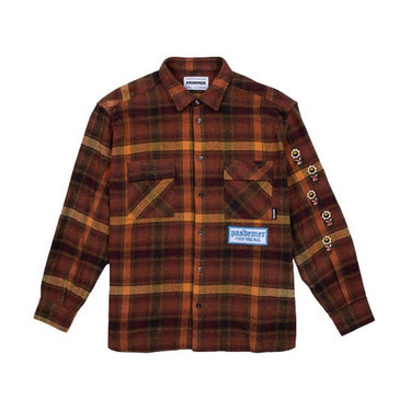 Camicie casual Uomo Pas De Mer - Fuck You All Shirt - Arancione