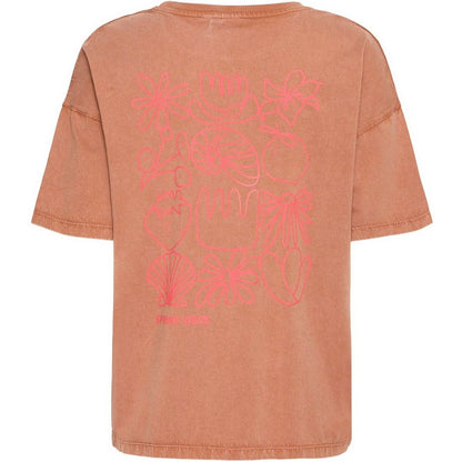 T-shirt Donna Ichi - Ihnabino Ss3 - Marrone