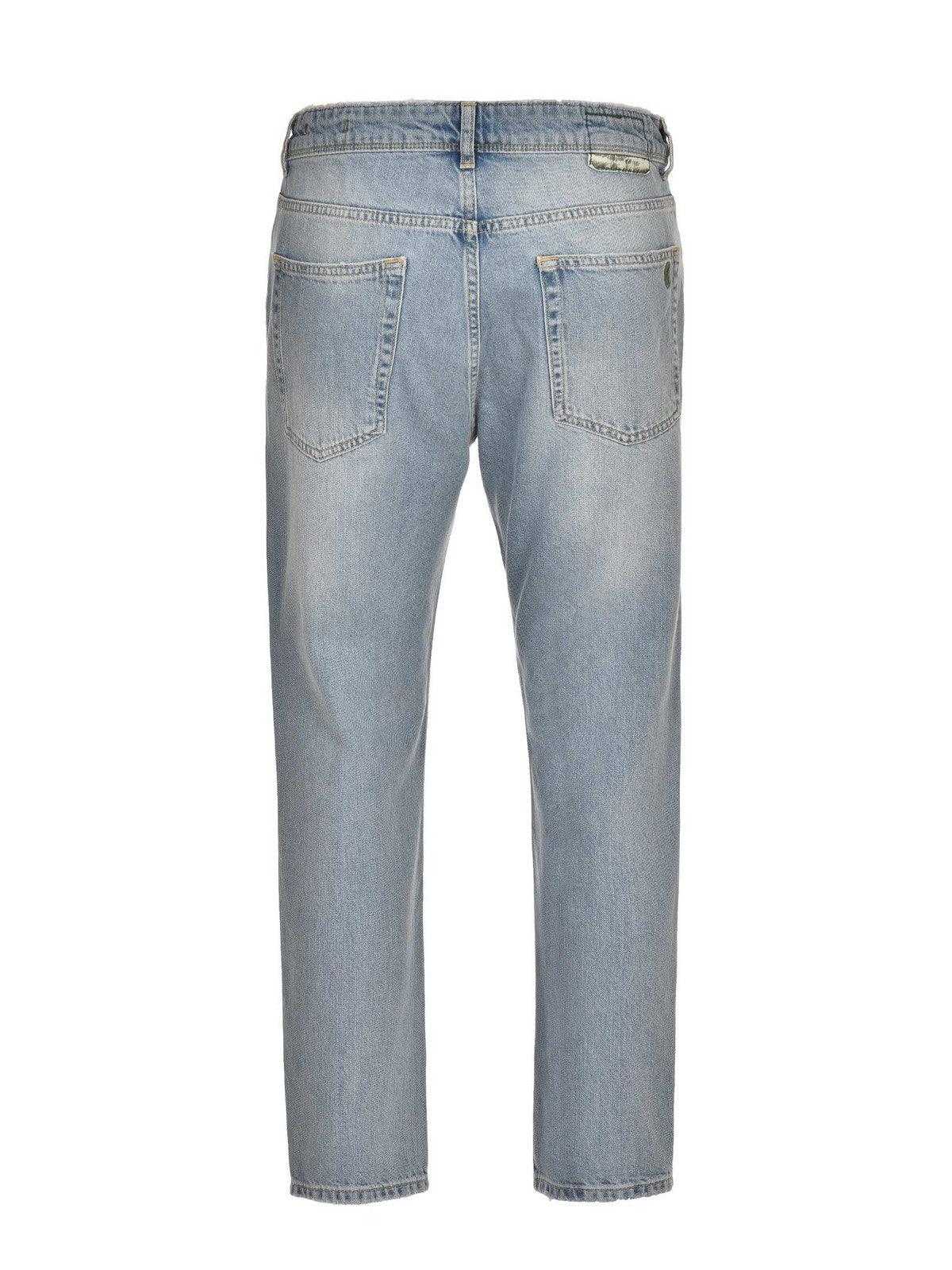 Jeans Uomo P. Grax Denim - Blacksmith-Cropped Fit - Blu