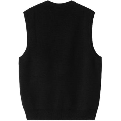 Gilet Uomo Carhartt Wip - Script Vest Sweater - Nero