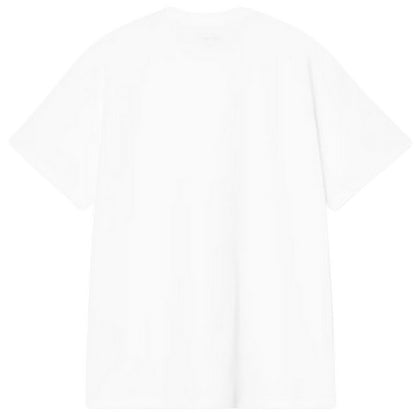 T-shirt Uomo Carhartt Wip - S/S Longhand Pocket T-Shirt - Bianco
