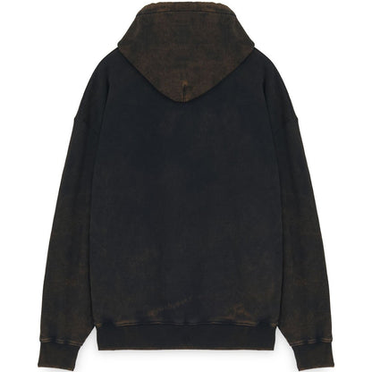 Felpe con cappuccio Uomo Iuter - Label Marble Hoodie - Nero