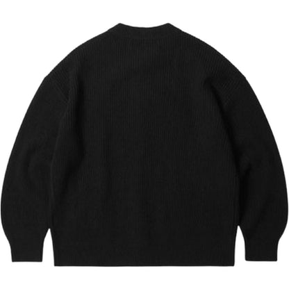 Cardigan Uomo Frizmworks - Wool Deck Zipup Cardigan - Nero