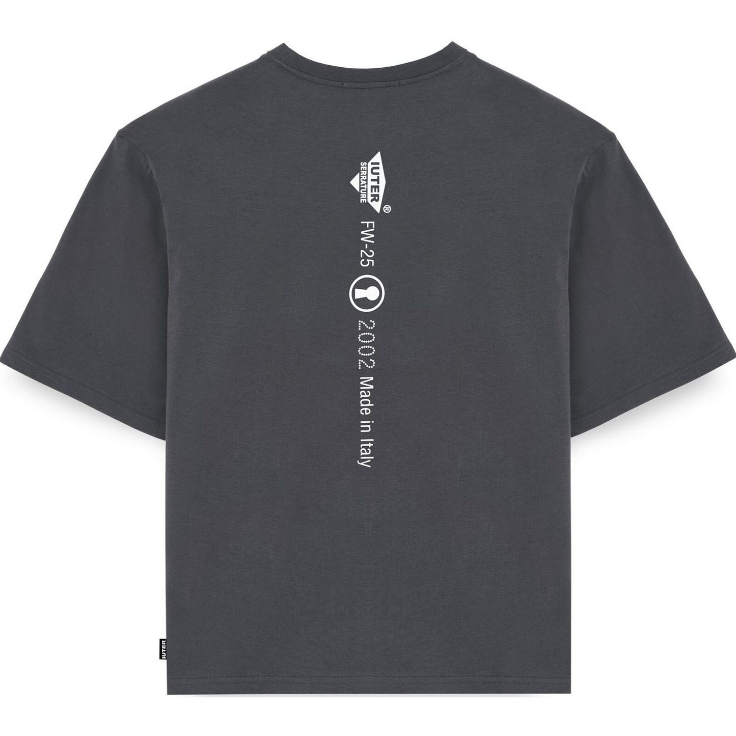 T-shirt Uomo Iuter - Key Tee - Grigio