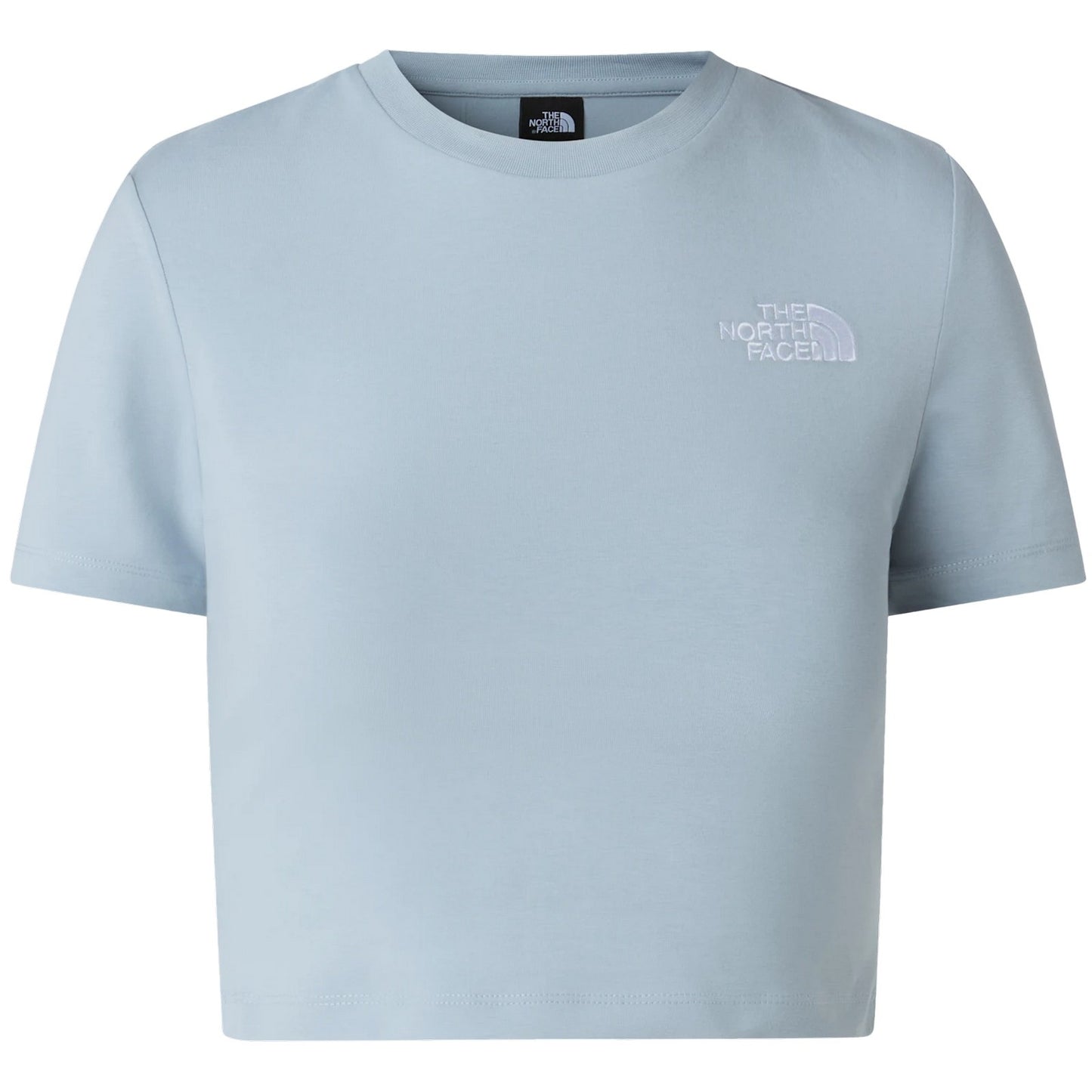T-shirt Donna The North Face - W S/S Essential Cropped Slim Tee - Grigio