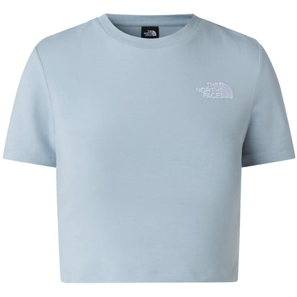 T-shirt Donna The North Face - W S/S Essential Cropped Slim Tee - Grigio