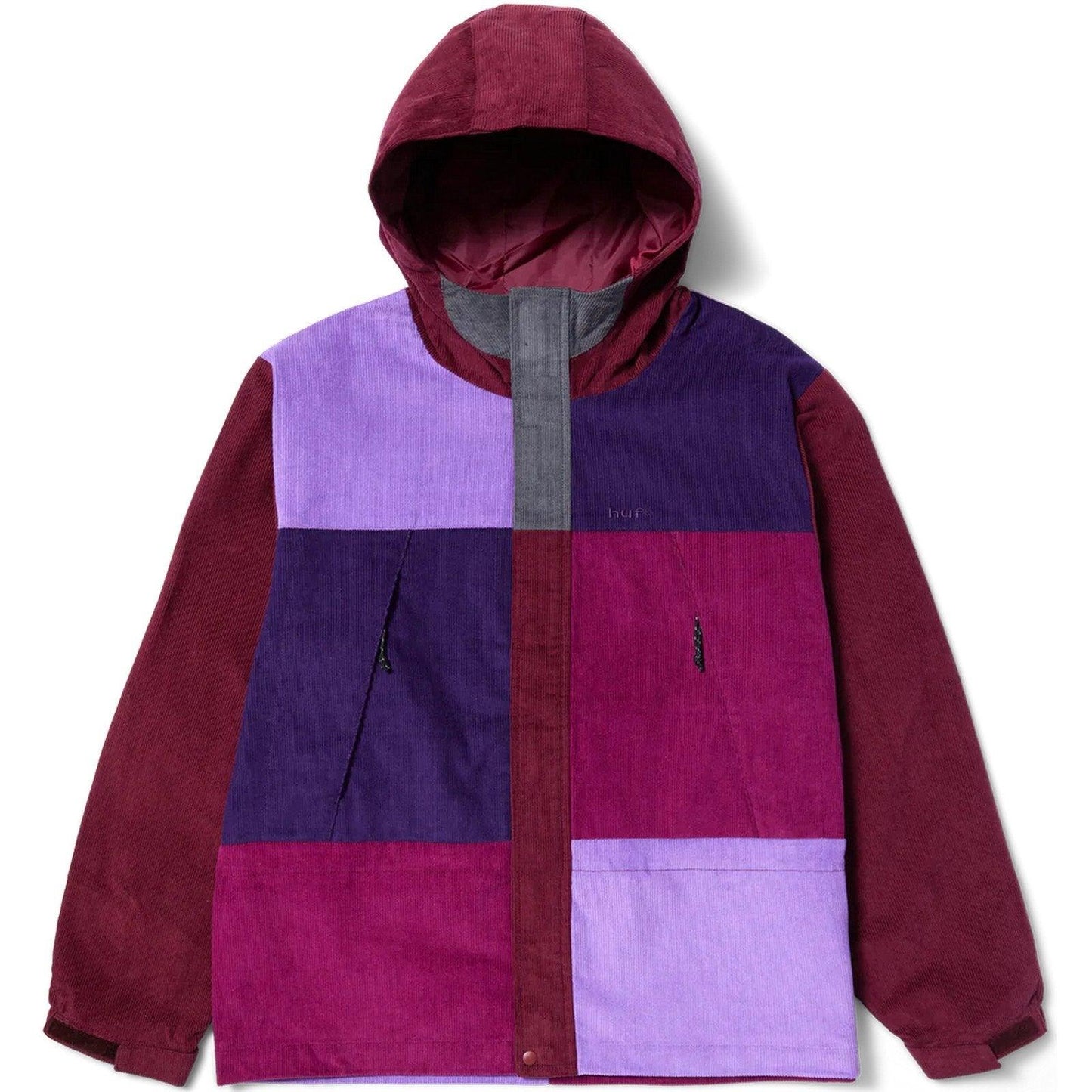 Giacche Uomo Huf - Contrast Cord Mountain Jacket - Fucsia