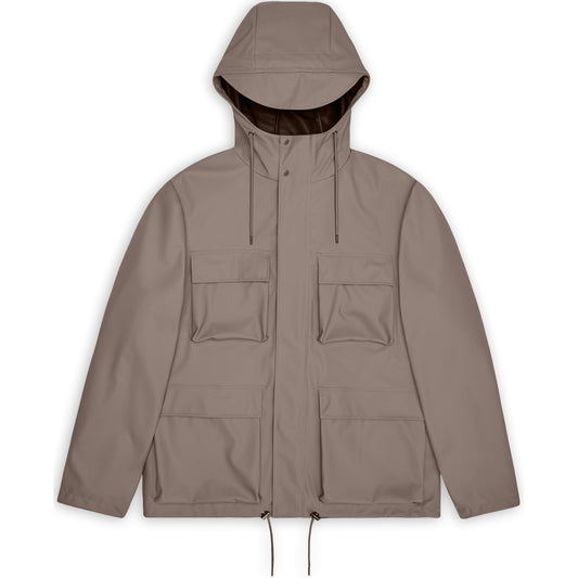 Giacche impermeabili Uomo Rains - Pocket Jacket W3 - Avorio