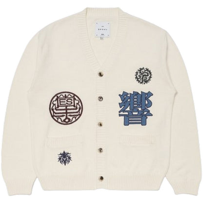 Cardigan Uomo Edwin - Hibiki Cardigan - Bianco