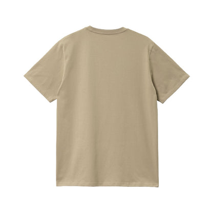 T-shirt Uomo Carhartt Wip - S/S Pocket T-Shirt - Beige