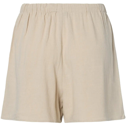 Pantaloncini Donna Pieces - Pcvinsty Hw New Shorts Wvn - Grigio
