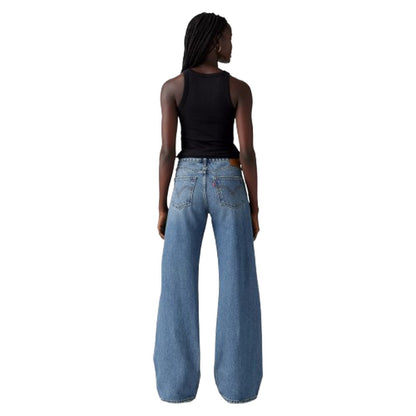 Pantaloni Donna Levi's - Low Loose - Celeste