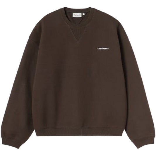 Felpe senza cappuccio Uomo Carhartt Wip - Ebbert Sweat - Marrone