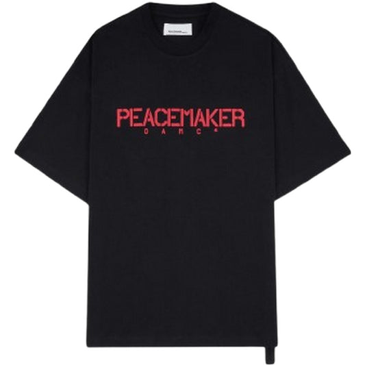T-shirt Uomo OAMC Peacemaker - Regular Tee Stencil Print - Nero