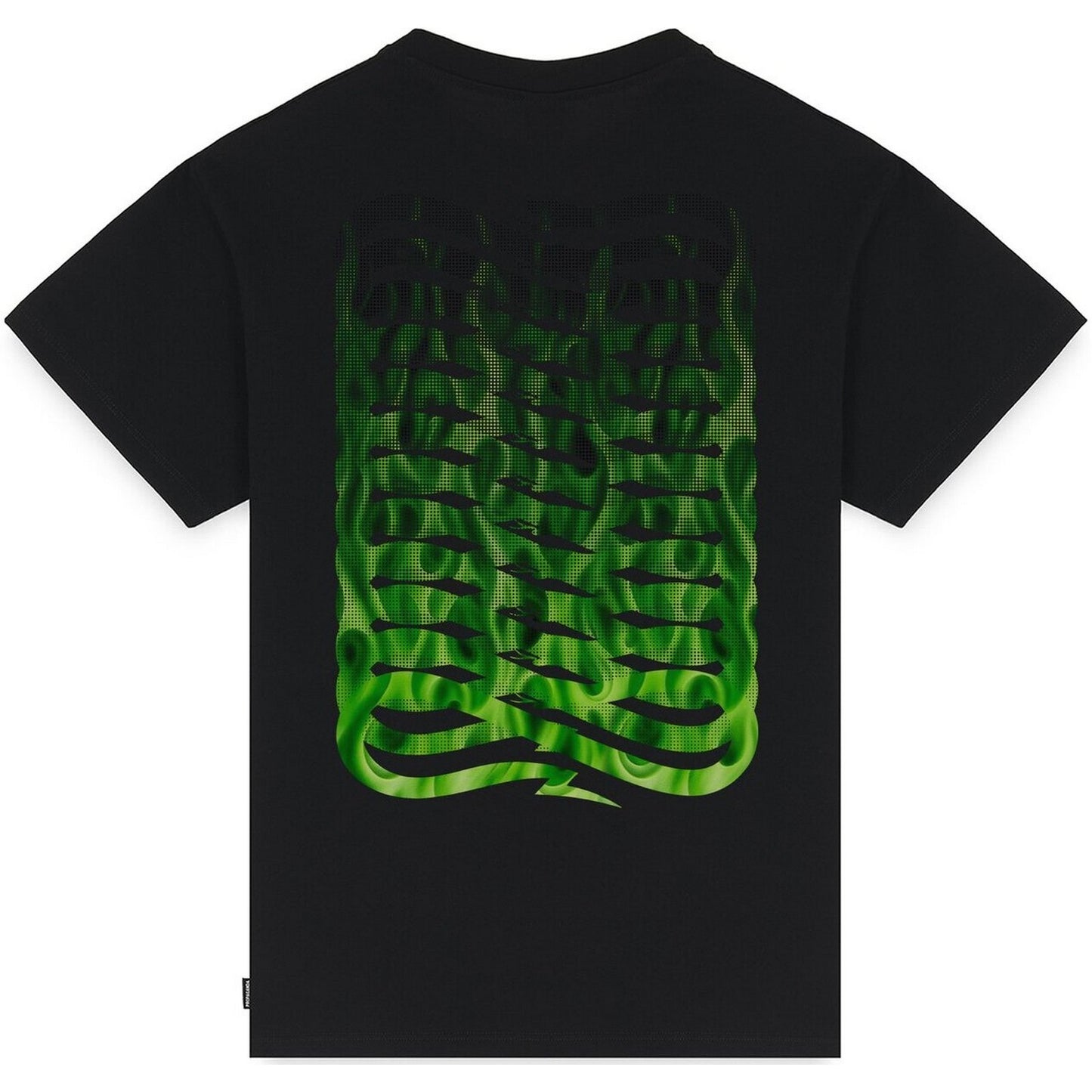 T-shirt Uomo Propaganda - T-Shirt M/M Ribs Flames - Nero