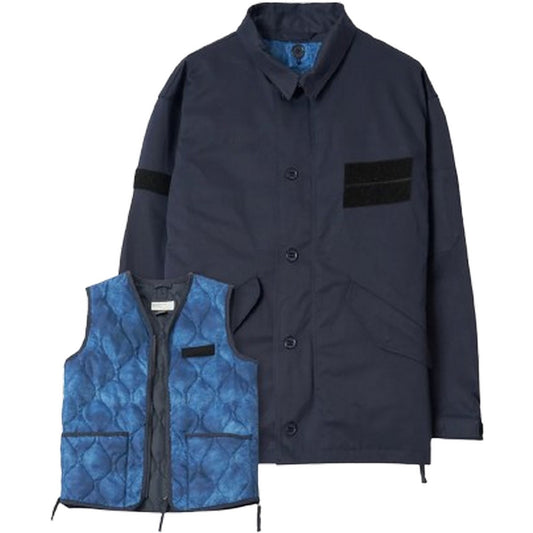 Giacche Uomo Universal Works - Down Cr Raf Jacket - Nero
