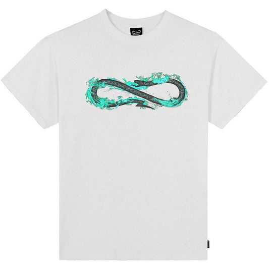 T-shirt Uomo Propaganda - T-Shirt M/M Logo Fire - Bianco