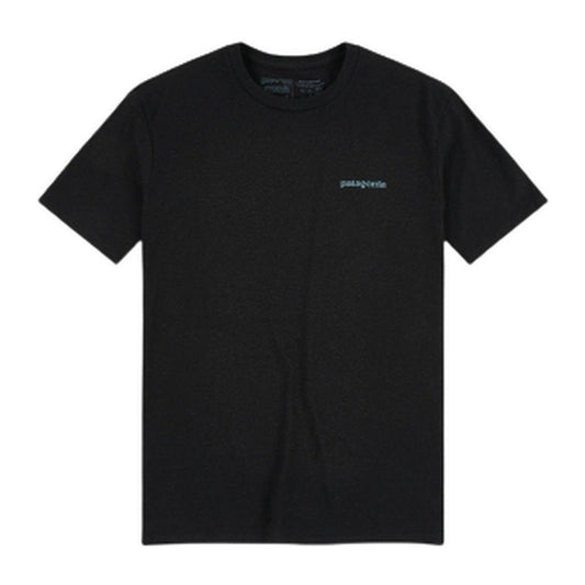 T-shirt Uomo Patagonia - Fitz Roy Icon Responsibili-Tee - Nero