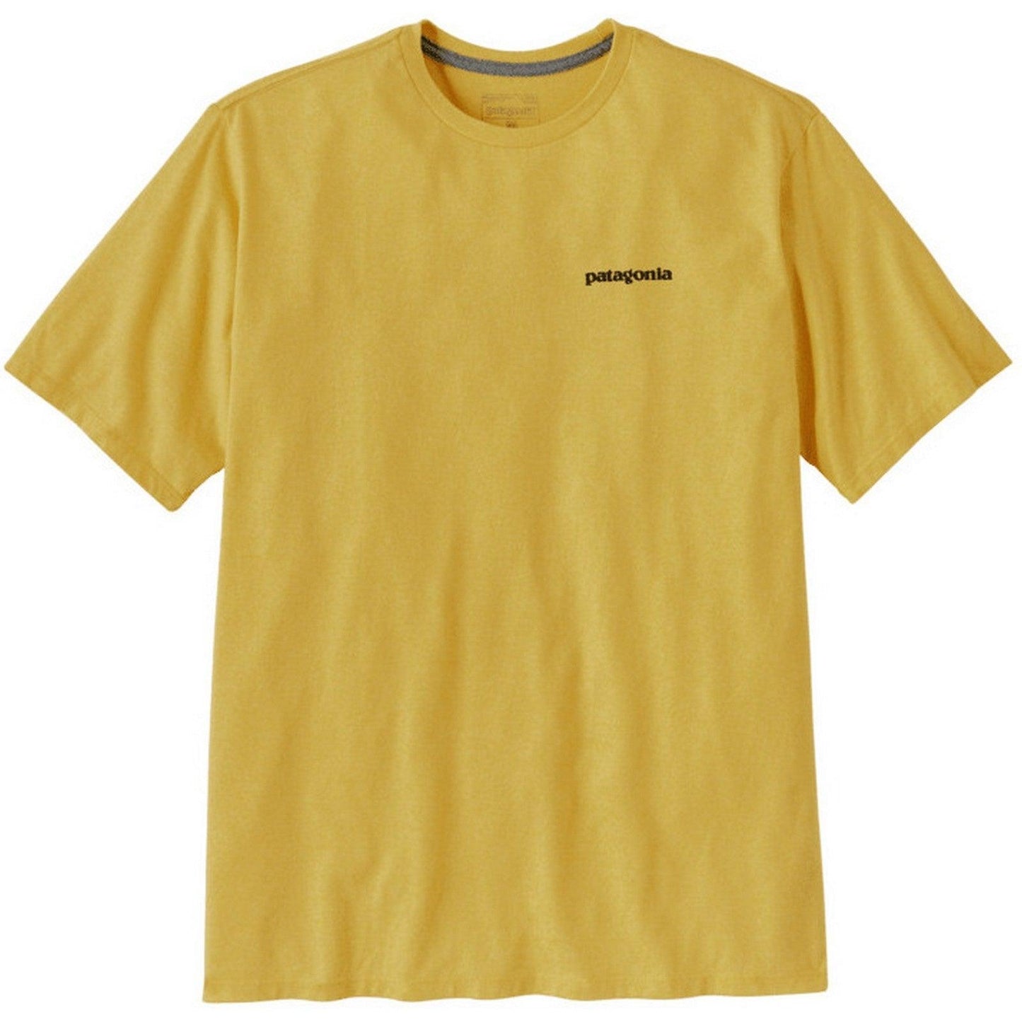 T-shirt Uomo Patagonia - M's P-6 Logo Responsibili-Tee - Giallo