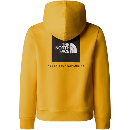 Felpe con cappuccio Ragazzi Unisex The North Face - Teen Box Nse Regular Pullover Hoodie - Giallo