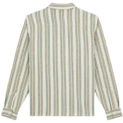 Camicie casual Uomo Dickies - Hope Stripe Shirt Western Stripe Light - Verde