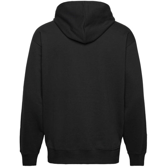 New Balance Sweats à capuche pour hommes - New Balance Stacked Logo French Terry Full Zip Hoo - Noir