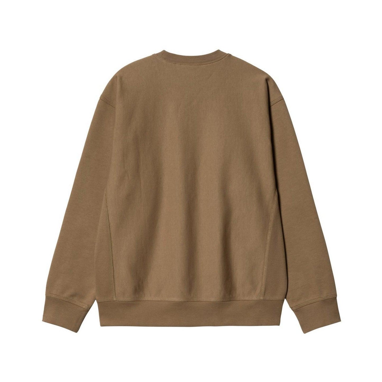 Felpe senza cappuccio Uomo Carhartt Wip - American Script Sweat - Marrone