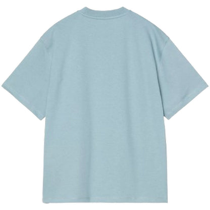 T-shirt Donna Carhartt Wip - W' S/S American Script T-Shirt - Celeste