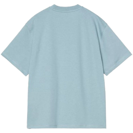 T-shirt Donna Carhartt Wip - W' S/S American Script T-Shirt - Celeste