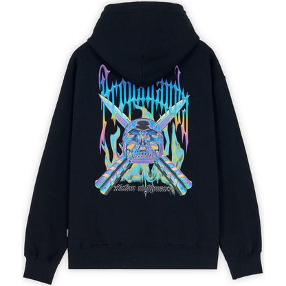 Felpe con cappuccio Uomo Propaganda - Rainbow Hoodie - Nero