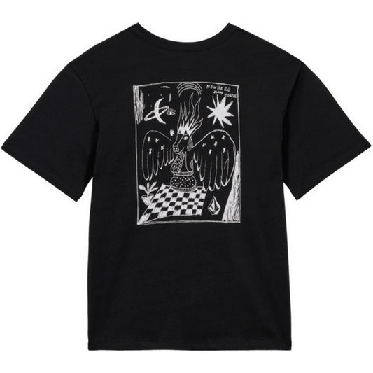T-shirt Ragazzo Volcom - Nowhere Bsc Sst - Nero