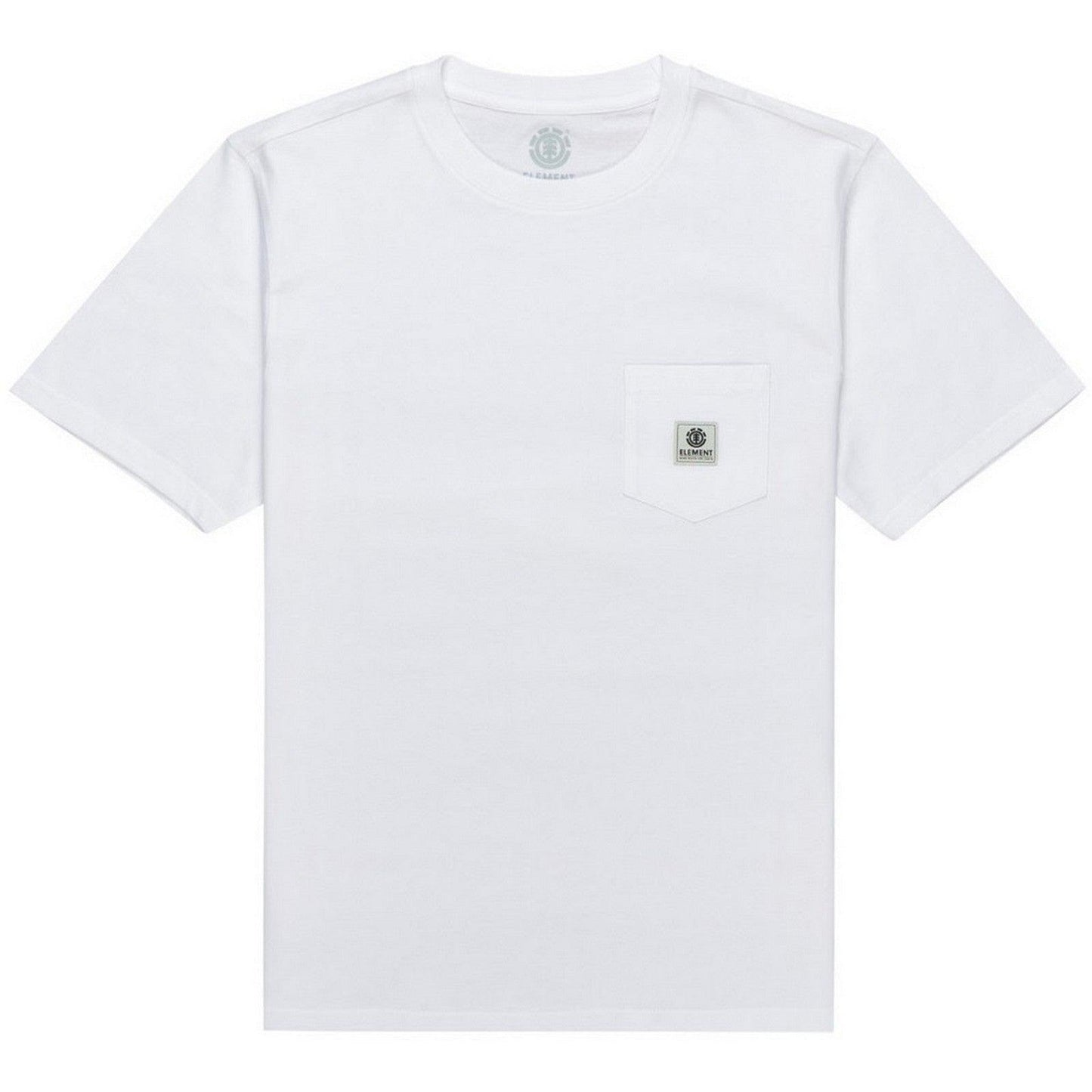 T-shirt Uomo Element - Basic Pkt Lbl M Kttp Fbk - Bianco