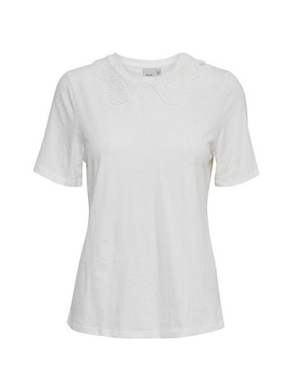 T-shirt Donna Ichi - Ihjasmira Ss2 - Bianco