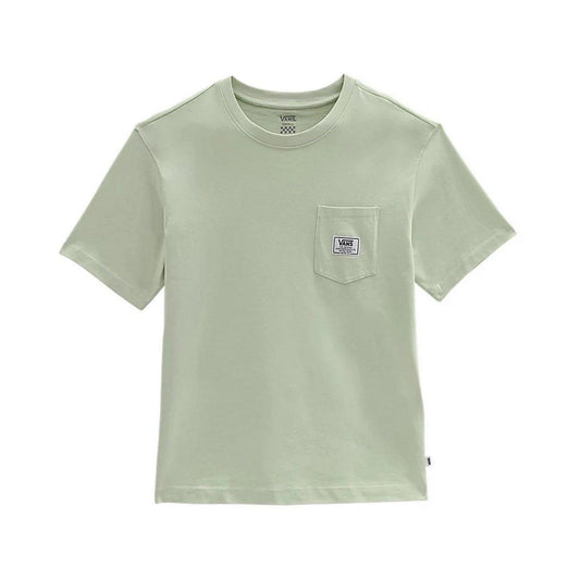 T-shirt Donna Vans - Classic Patch Pocket - Verde