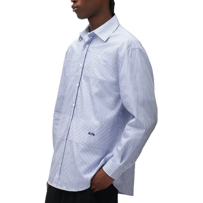 Camicie casual Uomo Arte Antwerp - Multi Lines Shirt - Blu