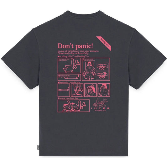 T-shirt Uomo Iuter - Don't Panic Tee - Grigio