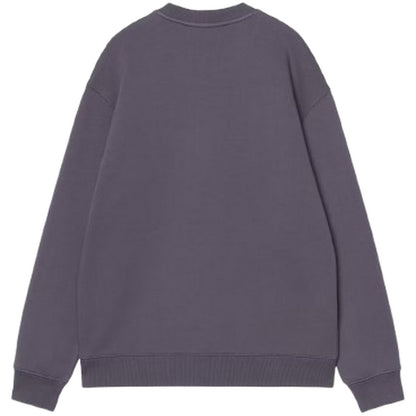 Felpe senza cappuccio Donna Carhartt Wip - W' Carhartt Sweat - Viola