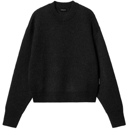 Maglie Donna Carhartt Wip - W' Merton Sweater - Nero